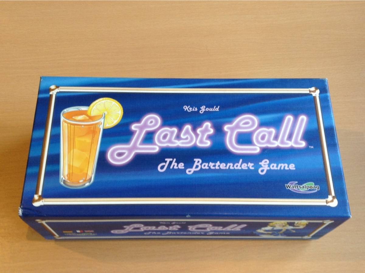 ラスト・コール（Last Call: The Bartender Game）の画像 #37188 ボドゲーマ運営事務局さん