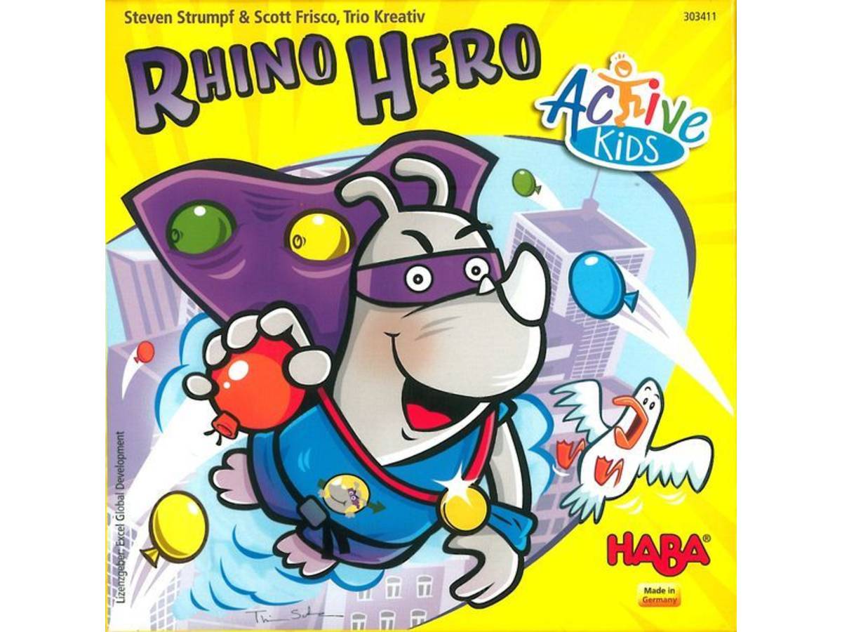 リノ・ヒーロー：アクティブ・キッズ（Rhino Hero: Active Kids）の画像 #46290 まつながさん