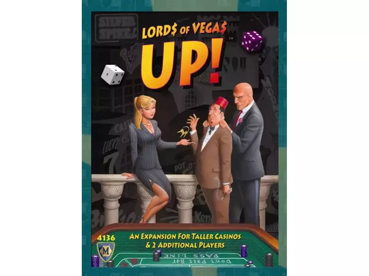 ベガスの帝王：アップ（拡張）（Lords of Vegas: UP!）の画像 #85453 ボドゲーマ事務局2さん