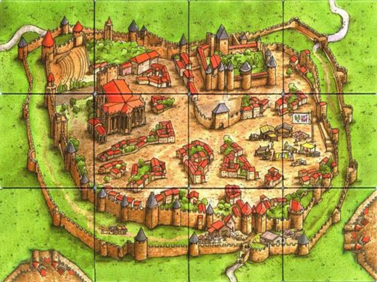 カルカソンヌ：カルカソンヌの伯爵（追加キット4）（Carcassonne: The Count of Carcassonne / Der Graf von Carcassonne）の画像 #31448 みーぷる♡さん