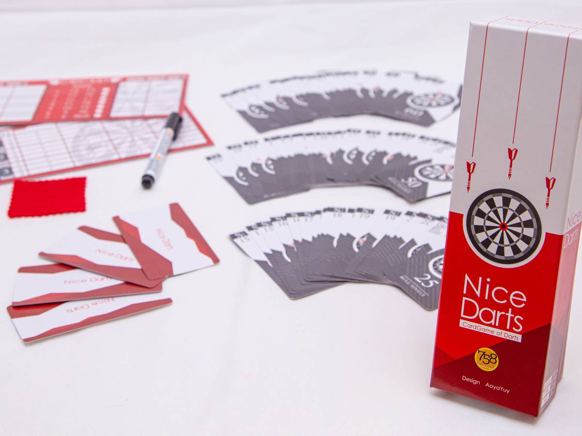 Nice Darts　-CardGame of Darts-　追加パック（Nice Darts　-CardGame of Darts-　Expansion pack）の画像 #57158 758ボードゲーム会＠758BGさん