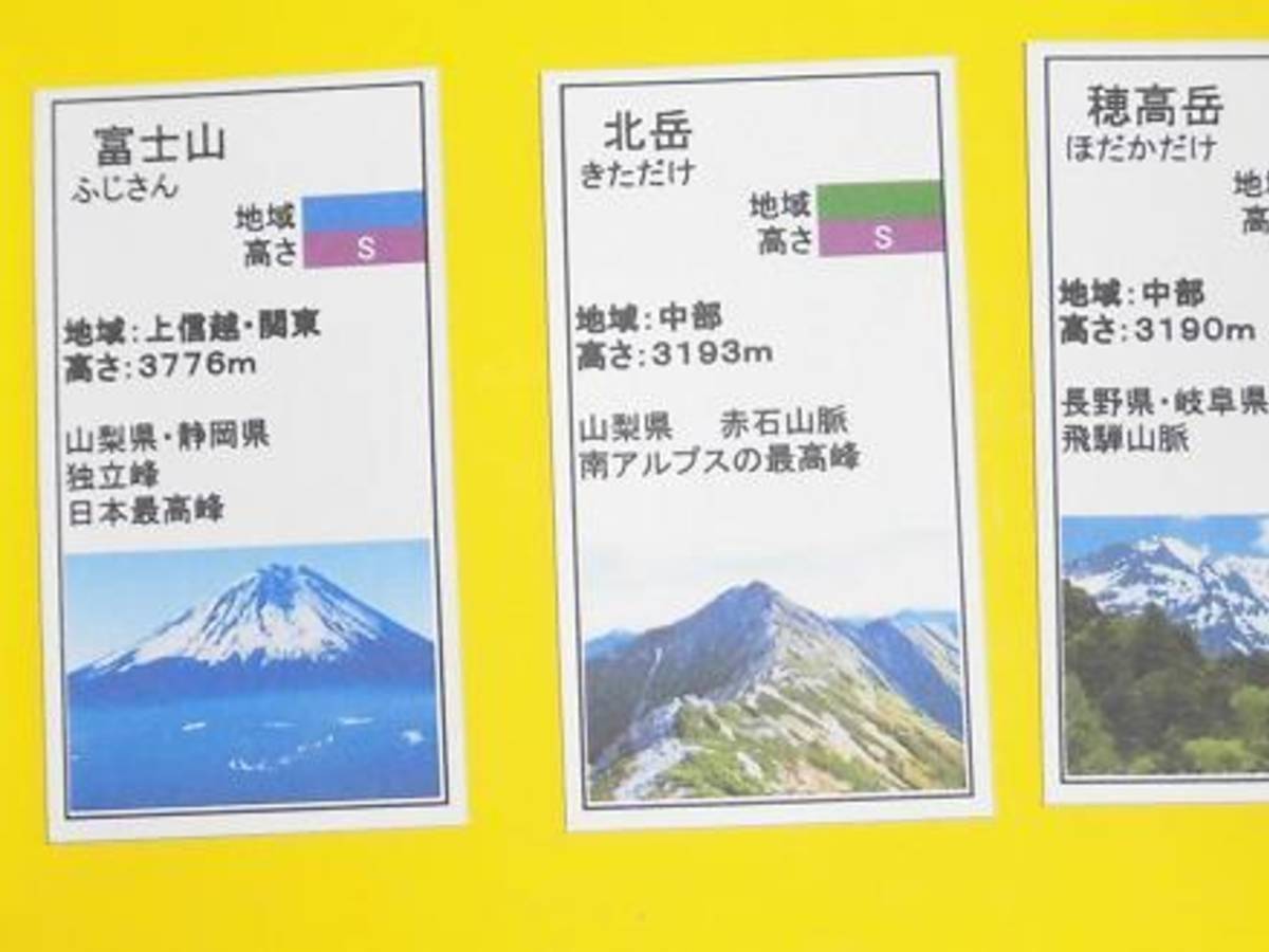 日本60名山カードゲーム（Japan 60 Famous Mountain Card Game）の画像 #62624 あんちっくさん