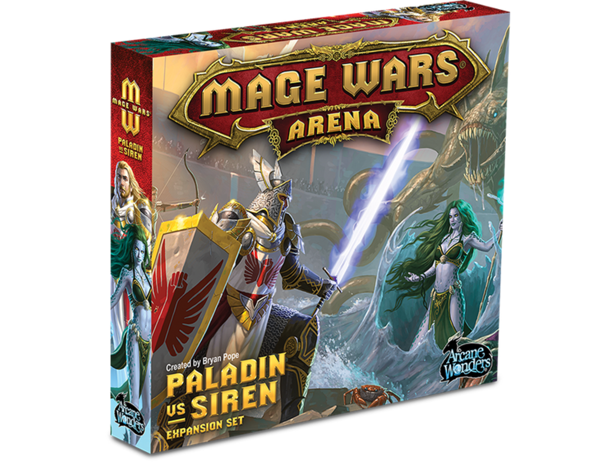 メイジウォーズ：パラディン対サイレン拡張（Mage Wars Arena: Paladin vs Siren Expansion Set）の画像 #57738 らめるんさん