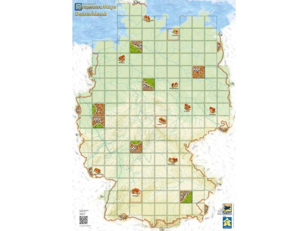 カルカソンヌ・マップ：ドイツ（Carcassonne Maps: Deutschland）の画像 #56683 まつながさん