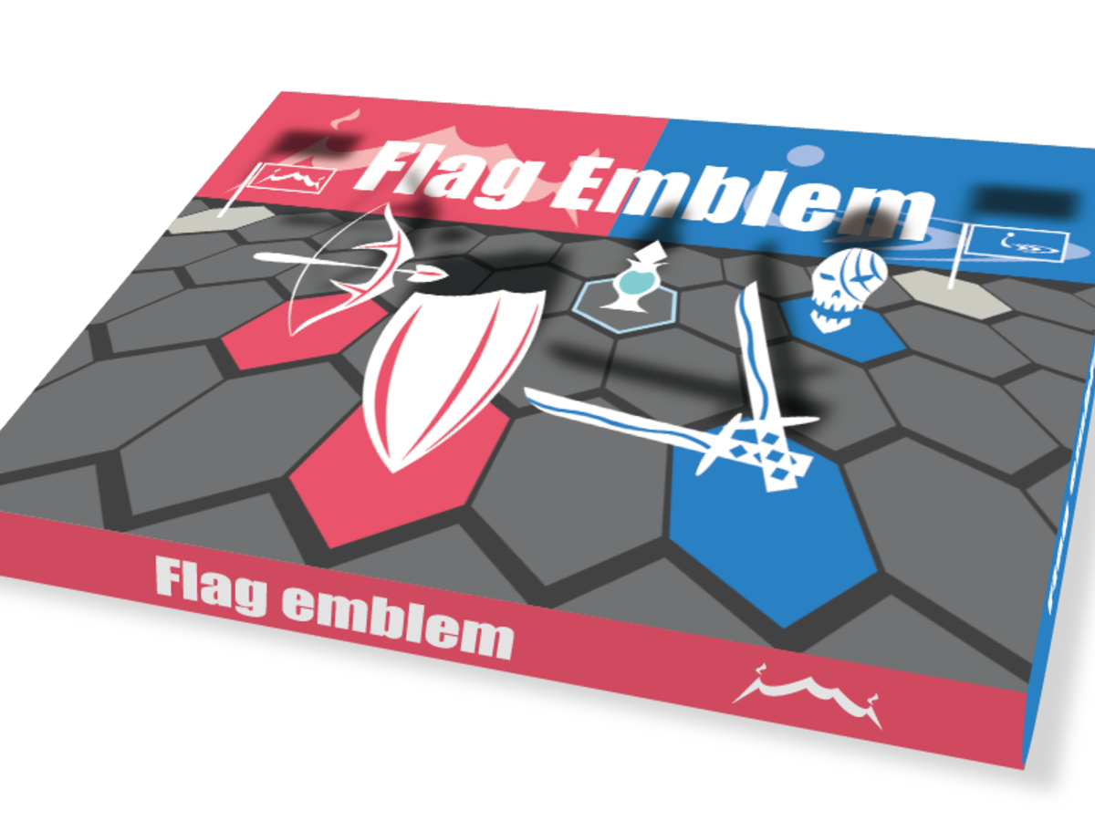 フラッグエンブレム（Flag Emblem）の画像 #74168 リーフハット【自作ボードゲーム　Flag Emblem】さん