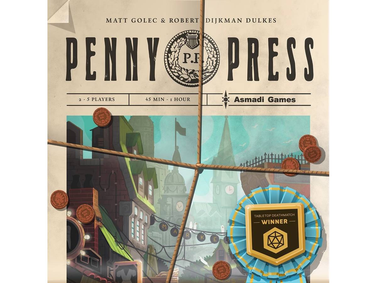 ペニープレス（Penny Press）の画像 #33747 ボドゲーマ運営事務局さん
