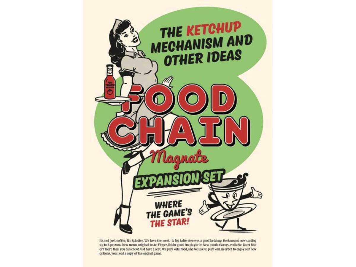 フードチェーンマグネイト：ケチャップ（拡張）（Food Chain Magnate: The Ketchup Mechanism & Other Ideas）の画像 #50067 まつながさん