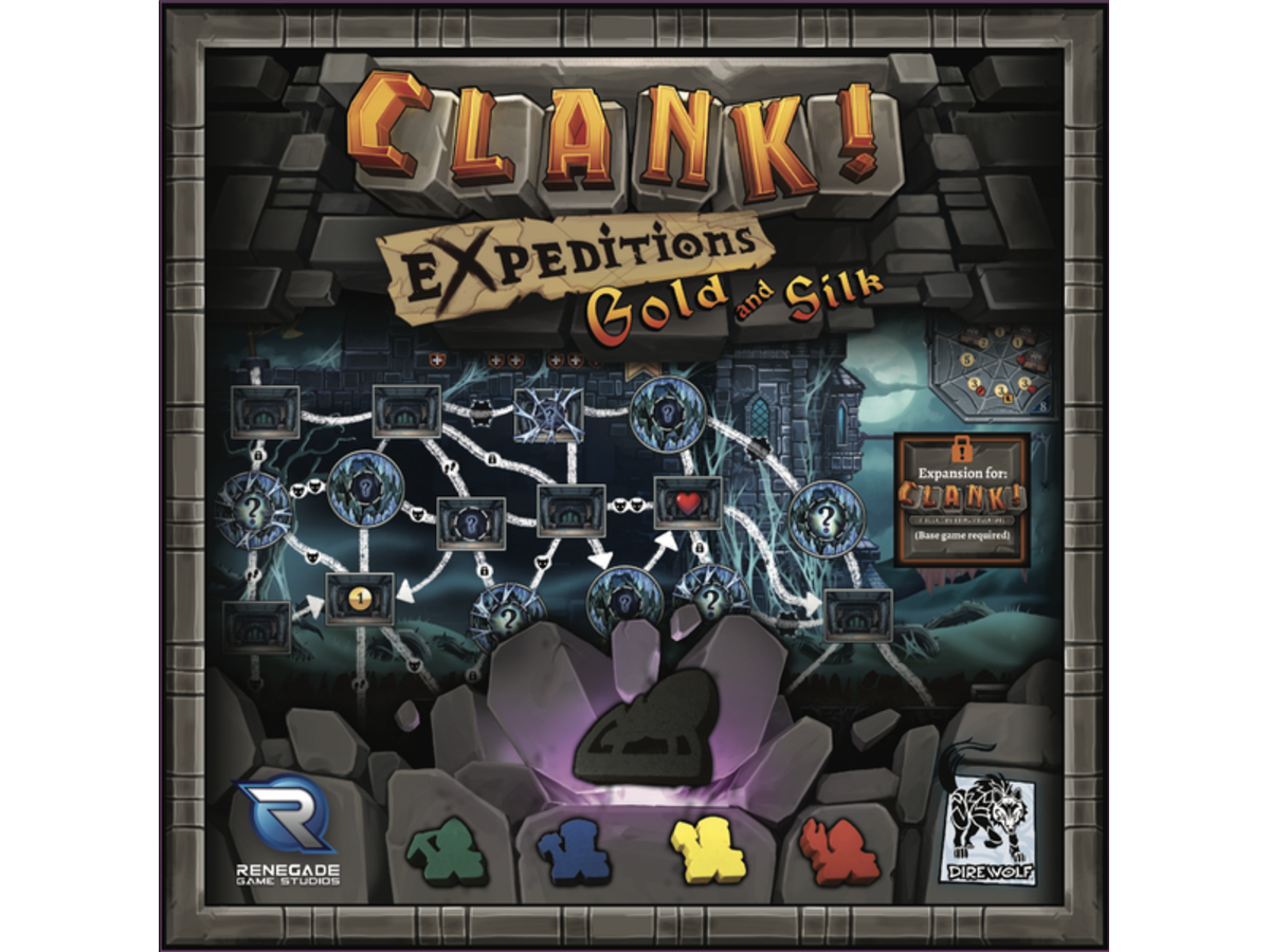 クランク！：黄金と蜘蛛の糸（拡張）（Clank! Expeditions: Gold and Silk）の画像 #46633 まつながさん