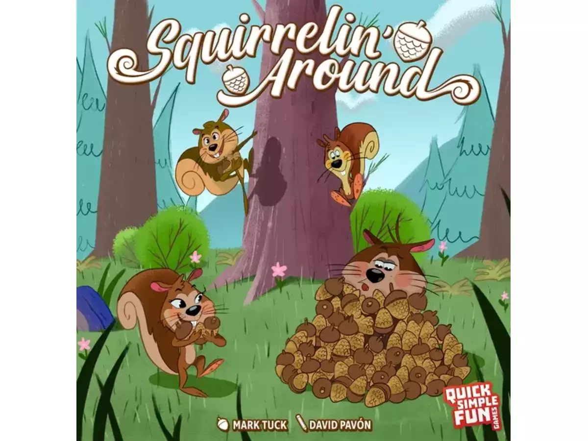 スクワラリン・アラウンド（Squirrelin' Around）の画像 #87353 ボドゲーマ事務局2さん
