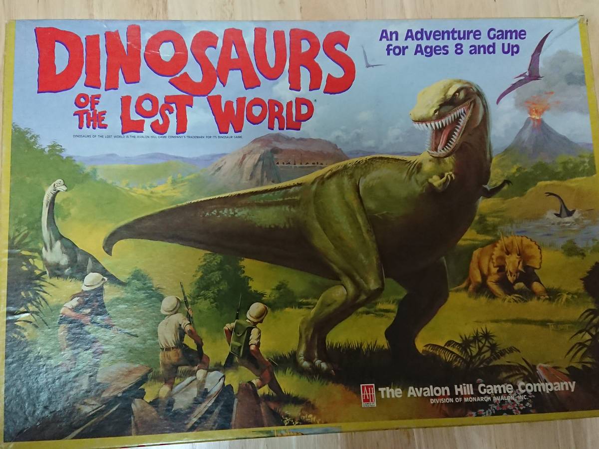 ディノサウルス オブ ザ ロスト ワールドのイメージ画像 Dinosaurs Of The Lost World ボードゲーム情報