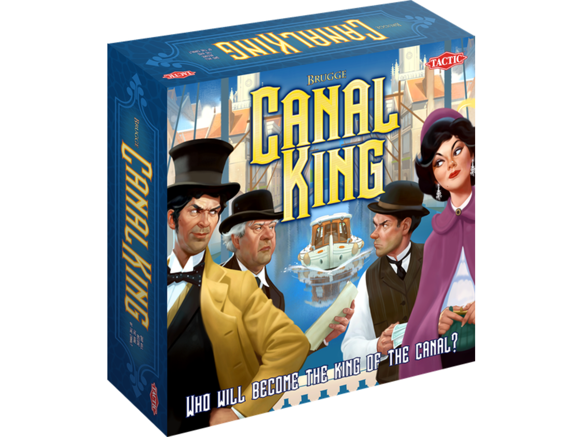 カナル キング ブルージュのイメージ画像 Canal King Brugge ボードゲーム情報