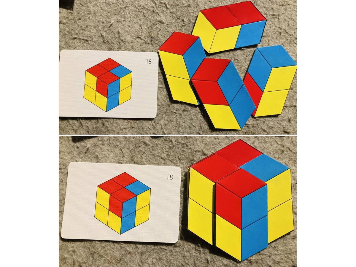 カードキューブ　 脳トレ　チャレンジパズルVol.1（Card Cube）の画像 #76873 たつきちさん