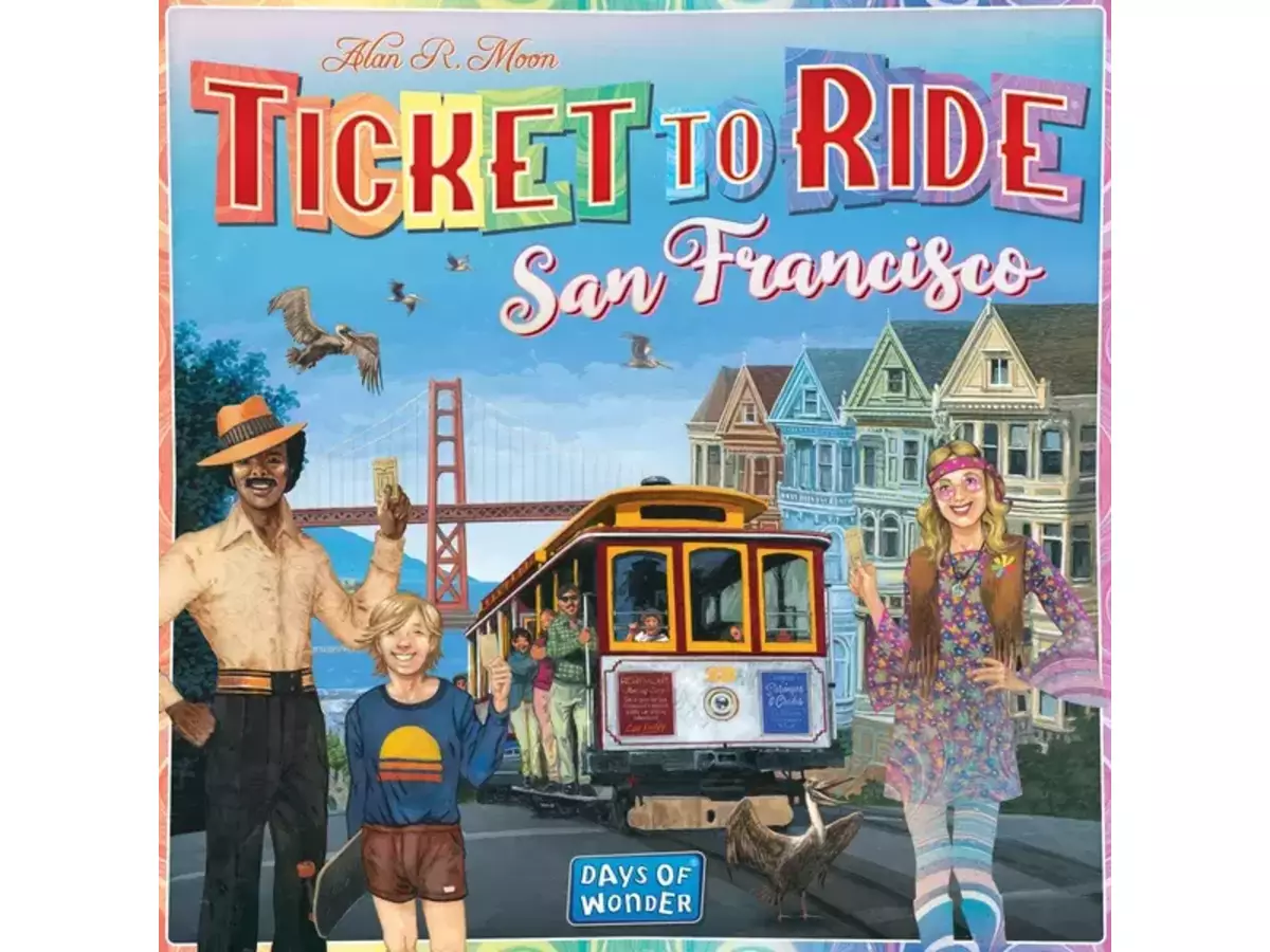 チケットトゥライド：サンフランシスコ（Ticket to Ride: San Francisco）の画像 #79494 まつながさん