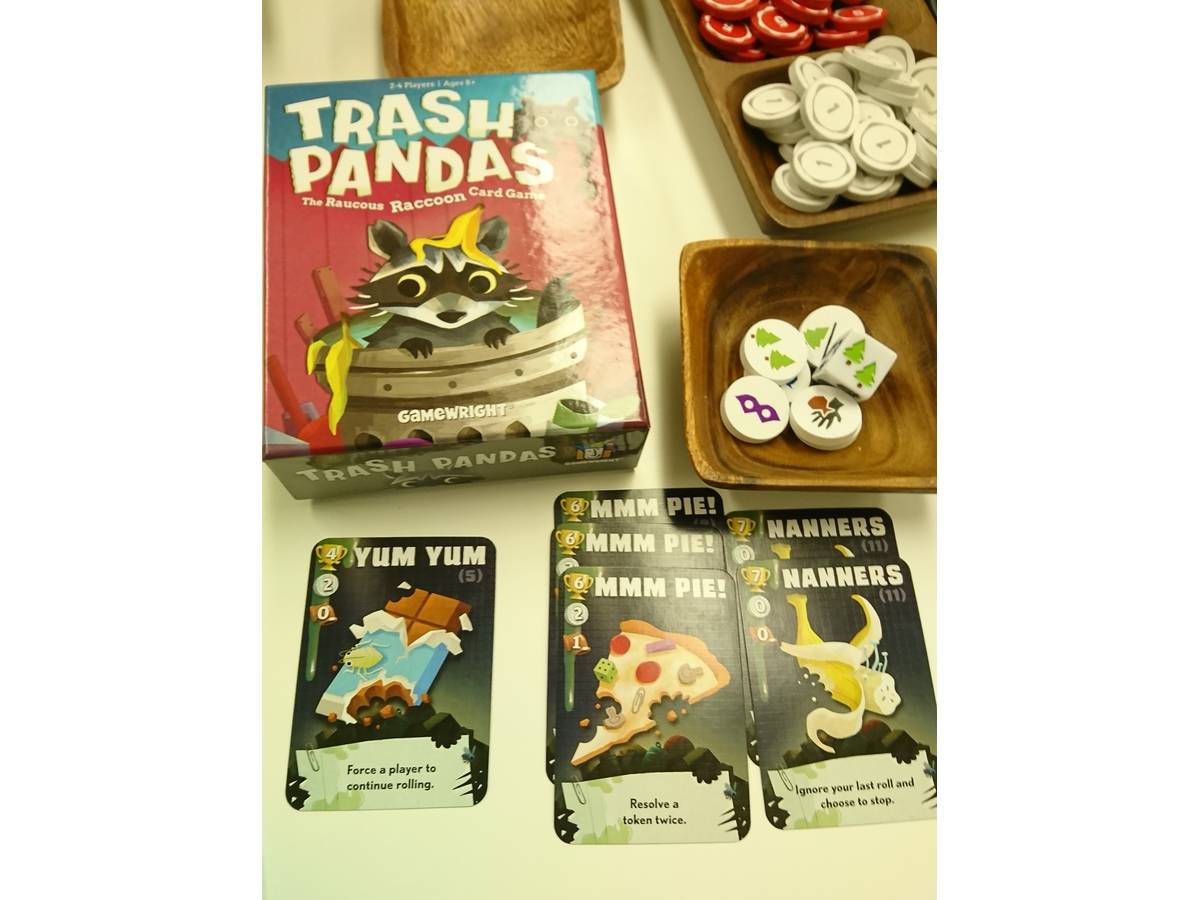 ゴミ箱パンダ（Trash Pandas）の画像 #50654 うるおいちゃん@Youtubeボドゲ動画投稿さん
