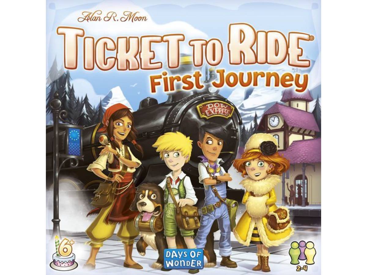 チケットトゥライド：ヨーロッパ　ファーストジャーニー（Ticket to Ride: First Journey (Europe)）の画像 #60450 まつながさん