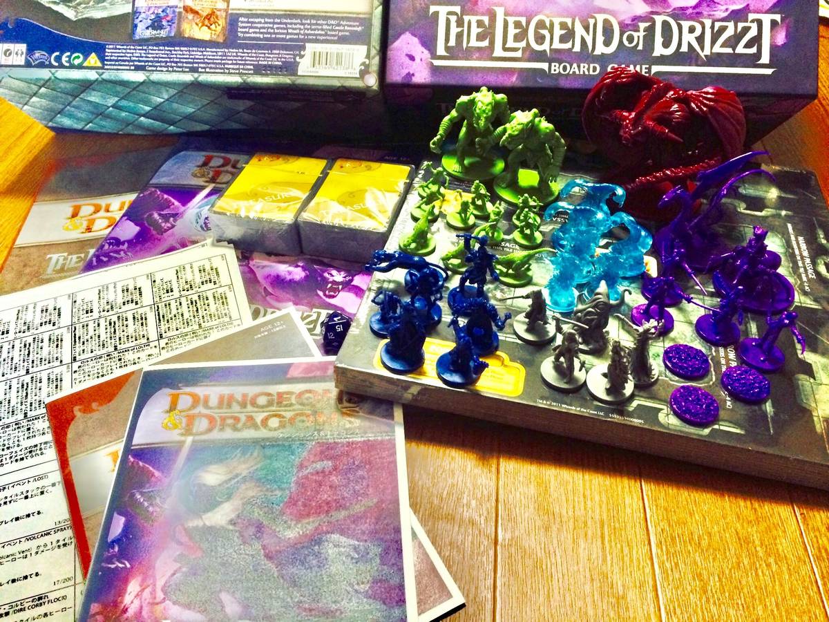 ダンジョンズ＆ドラゴンズ：レジェンド・オブ・ドリッズト（Dungeons & Dragons: The Legend of Drizzt Board Game）の画像 #35452 chakanosukeZZさん