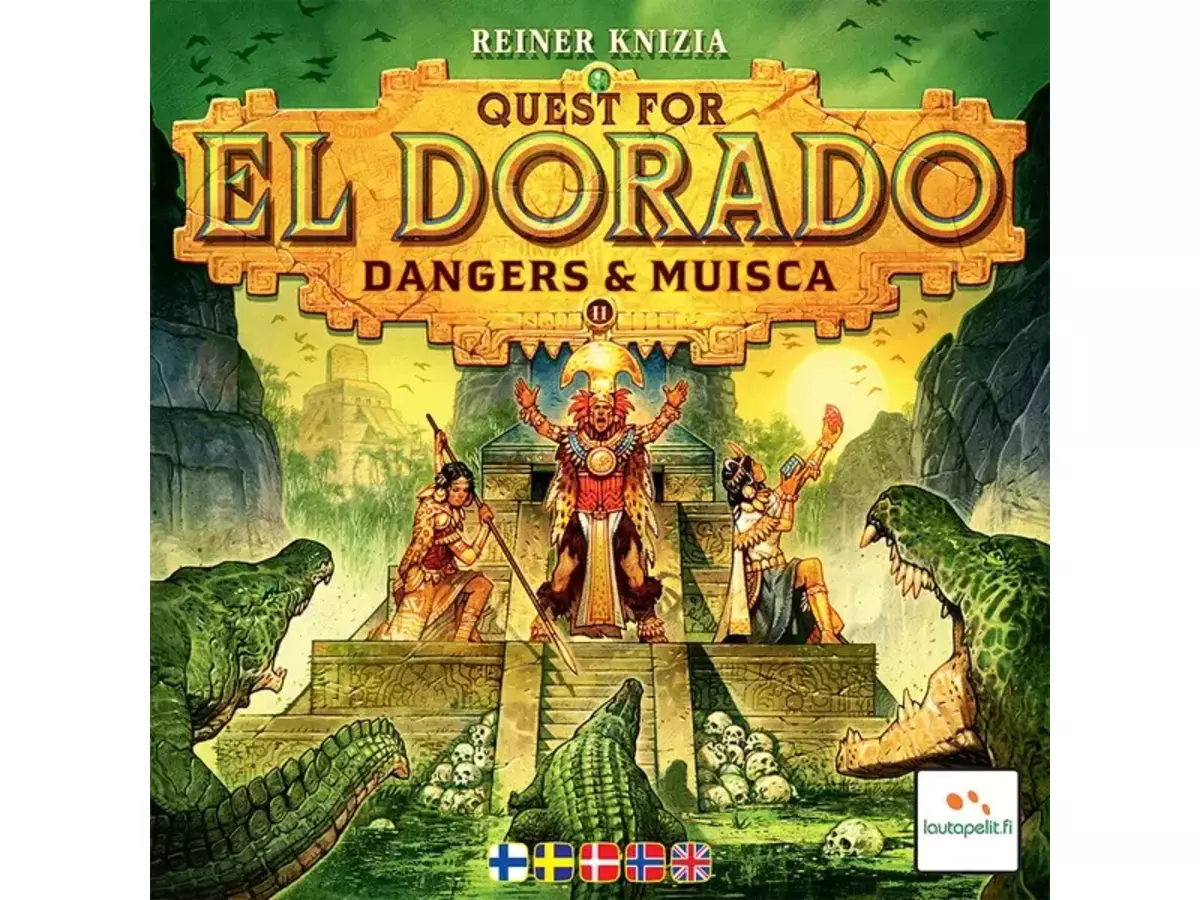 エルドラドを探して 新版 拡張 ムイスカと危難（The Quest for El Dorado: Dangers & Muisca）の画像 #80022 まつながさん