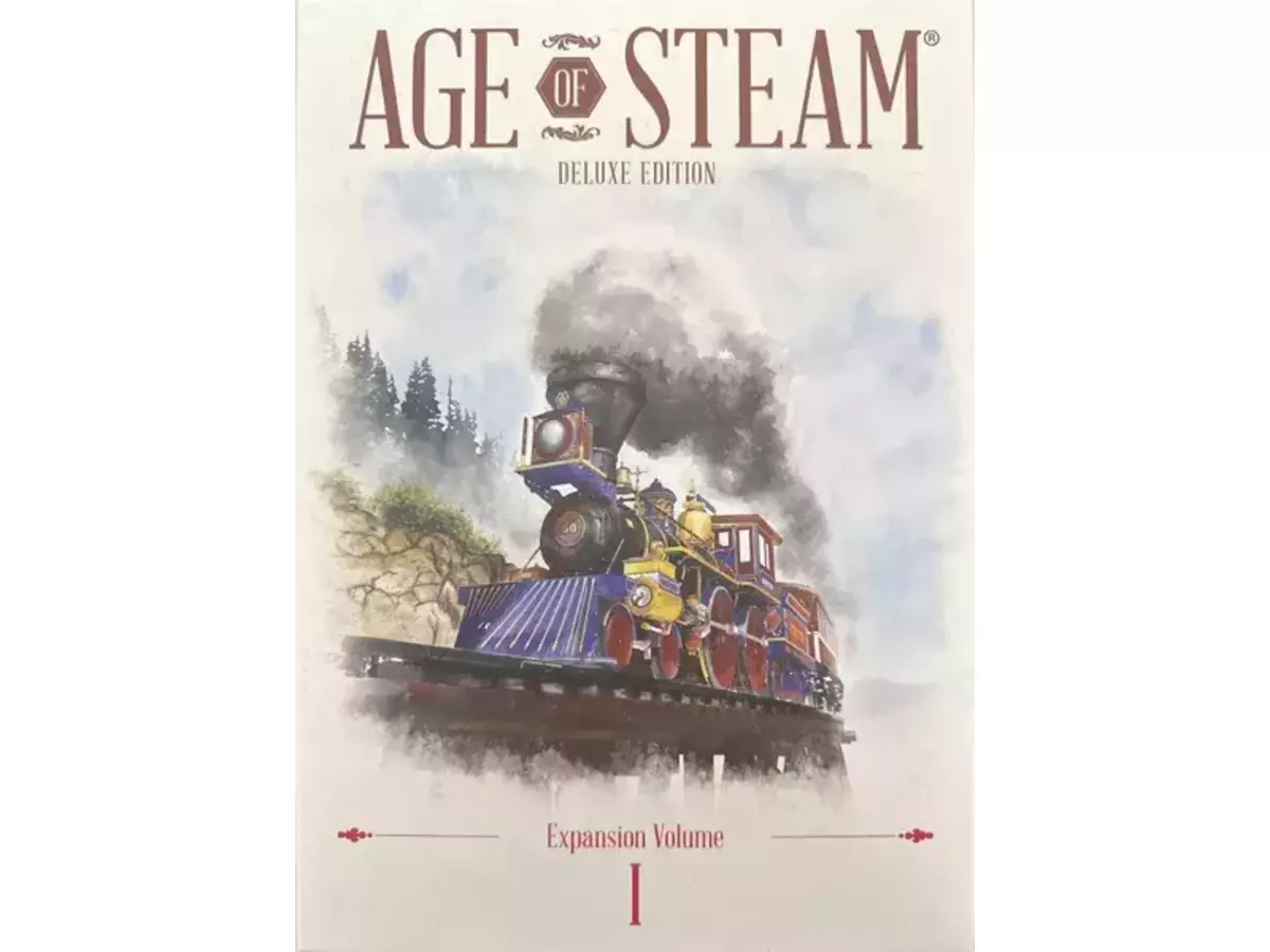 蒸気の時代 デラックス版：拡張マップセット vol.I（Age of Steam Deluxe: Expansion Volume I）の画像 #83881 ボドゲーマ事務局2さん