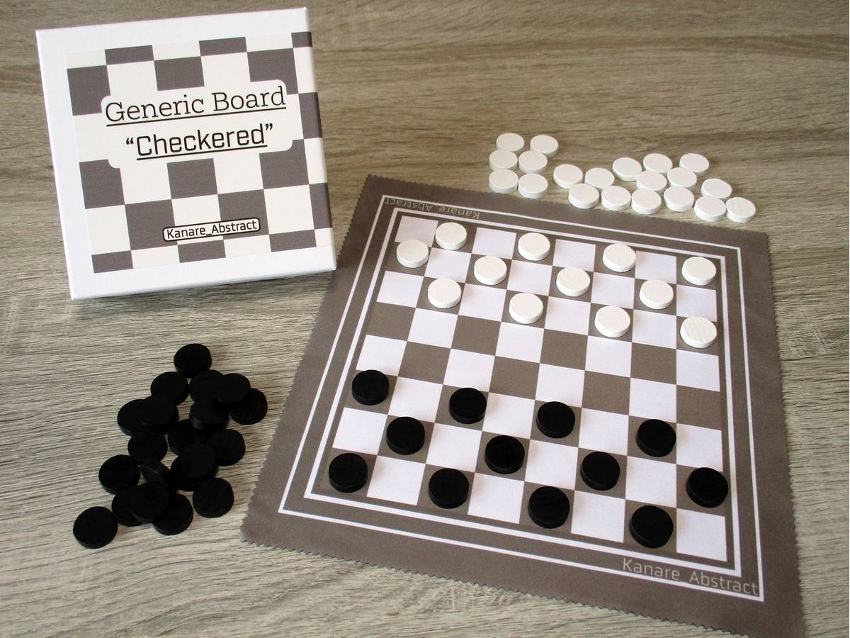 汎用ボードセット “チェッカー”（Generic Board "Checkered" Set）の画像 #79350 Kanare_Abstractさん