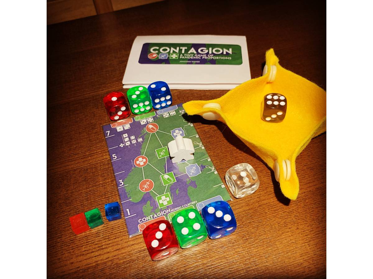 コンテイジョン（Contagion - A tiny game of pandemic proportions）の画像 #63032 五行思想【ごぎょうしそう】さん
