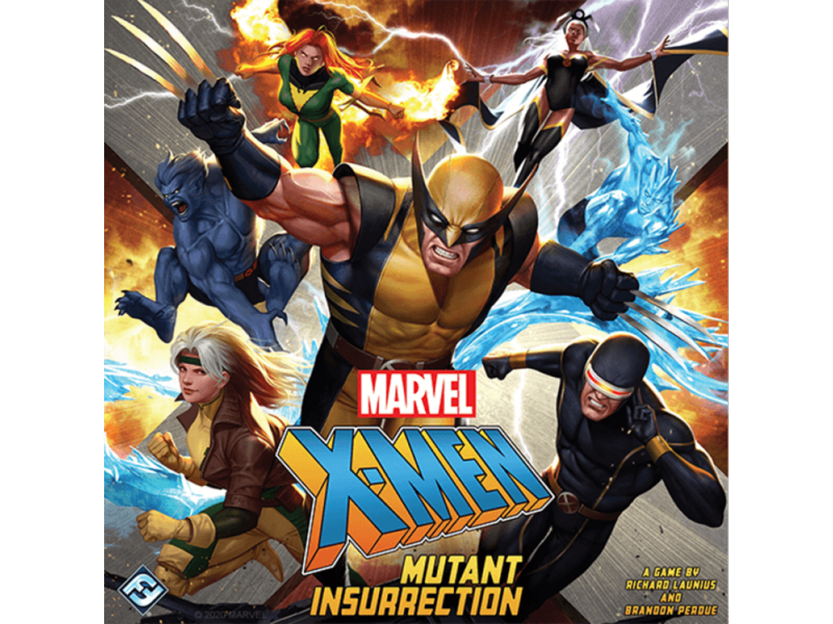 エックスメン ミュータント インサレクションのイメージ画像 X Men Mutant Insurrection ボードゲーム情報