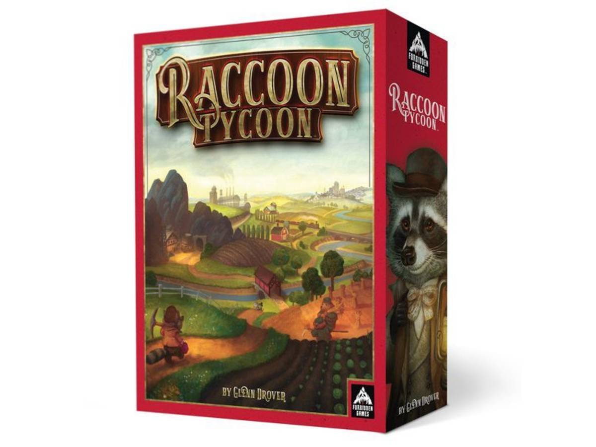 ラクーンタイクーン（Raccoon Tycoon）の画像 #47583 ボドゲーマ運営事務局さん