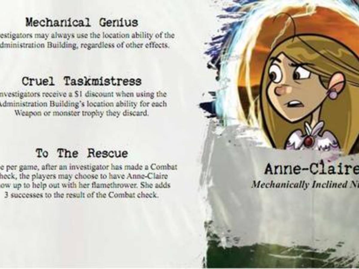 アーカムホラー： ペニー・アーケード・キャラクターズ（Arkham Horror: Penny Arcade Characters）の画像 #30575 ボドゲーマ運営事務局さん