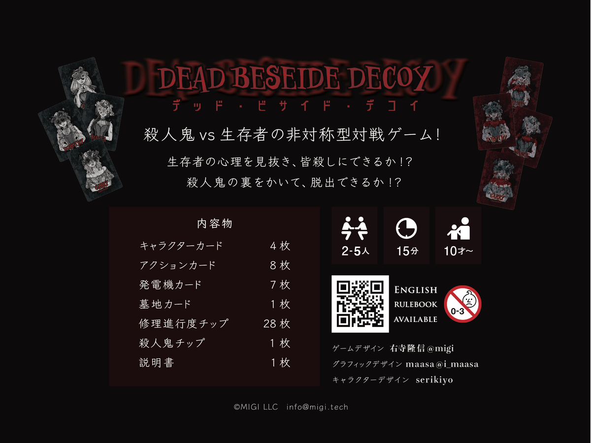 デッド・ビサイド・デコイ（Dead beside Decoy）の画像 #65263 みぎさん