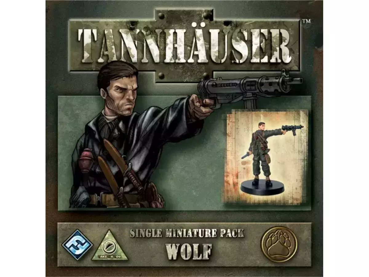 タンホイザー：ウルフ (シングルミニチュアパック)（Tannhäuser: Wolf）の画像 #85978 ボドゲーマ事務局2さん
