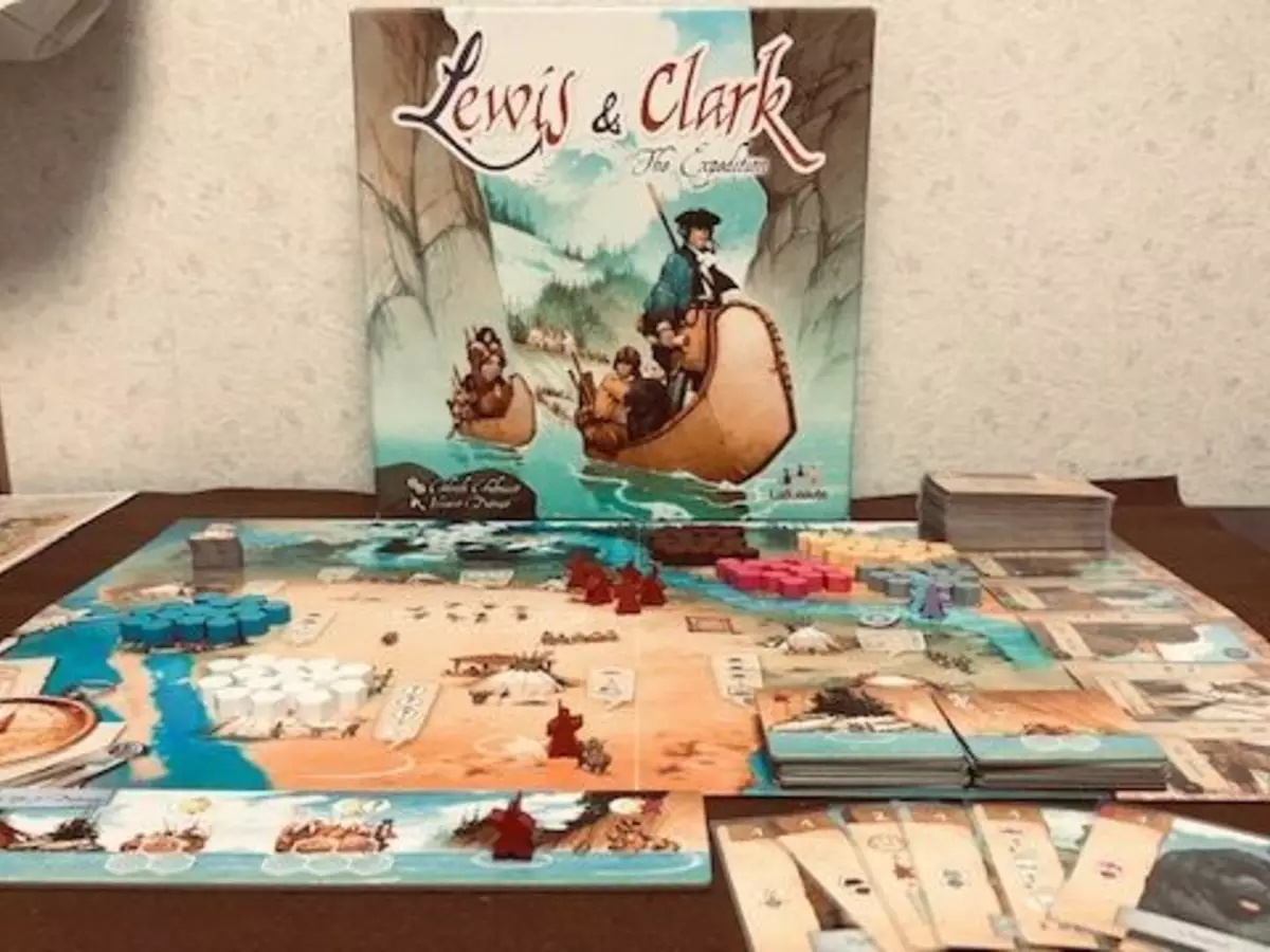 ルイスクラーク探検隊のイメージ画像 Lewis Clark ボードゲーム情報